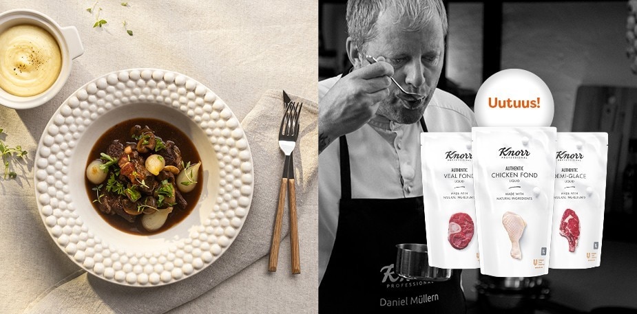 Uutuus! Knorr Professional FOND ja DEMI-GLACE!