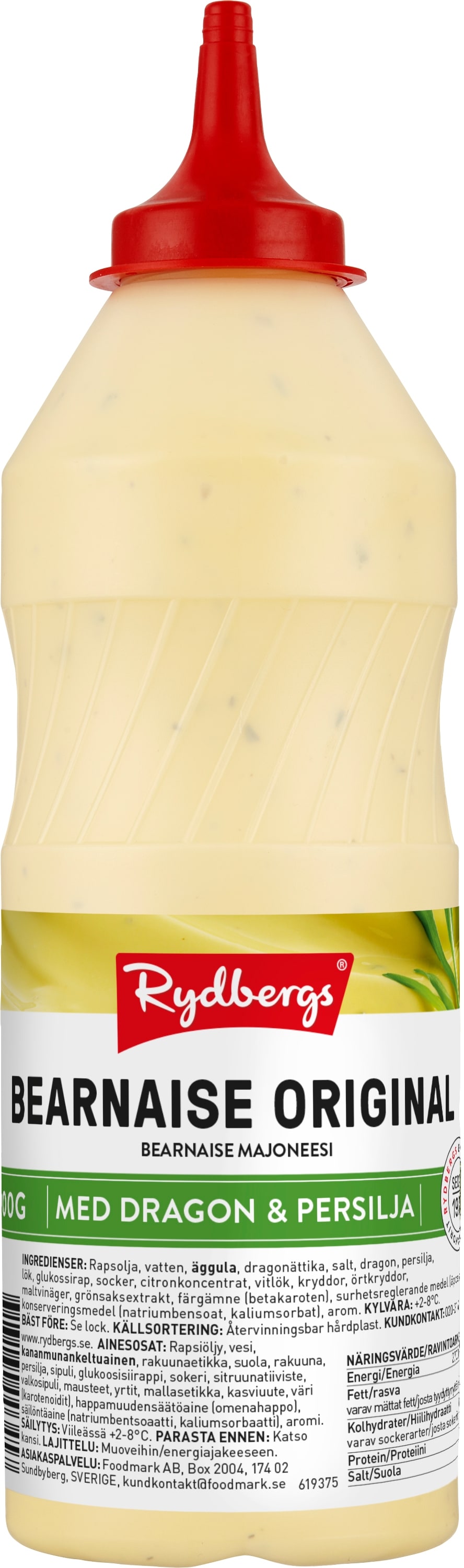 Rydbergs Bearnaise Majoneesi 6 x 900 g TULOSSA! - 