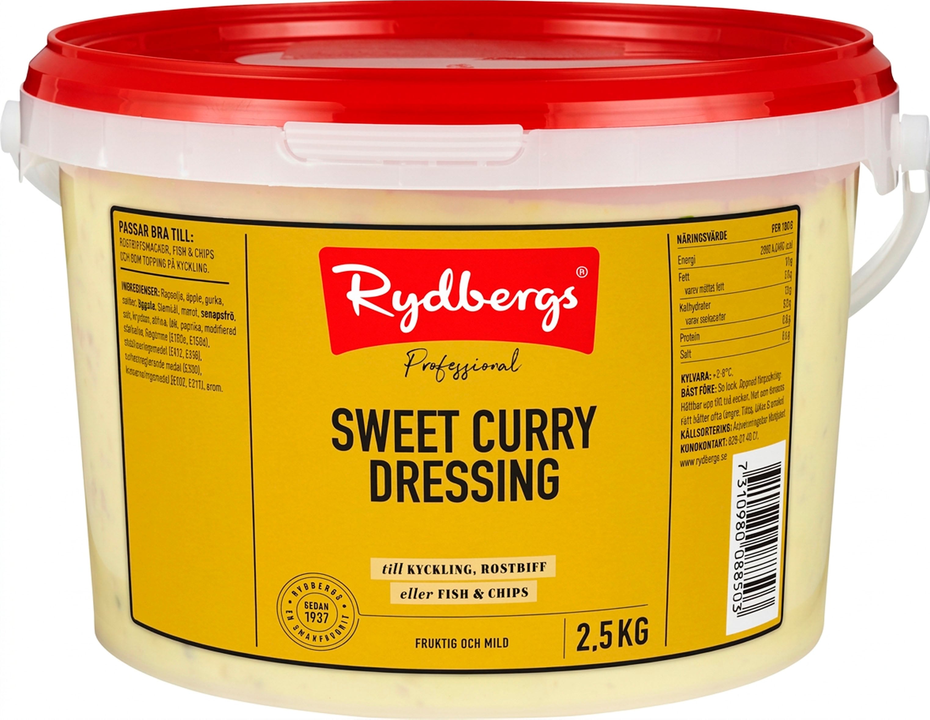 Rydbergs Sweet Curry -kastike 1 x 2,5 kg - 