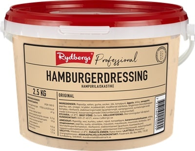 Rydbergs Hampurilaiskastike 2,5 kg - 