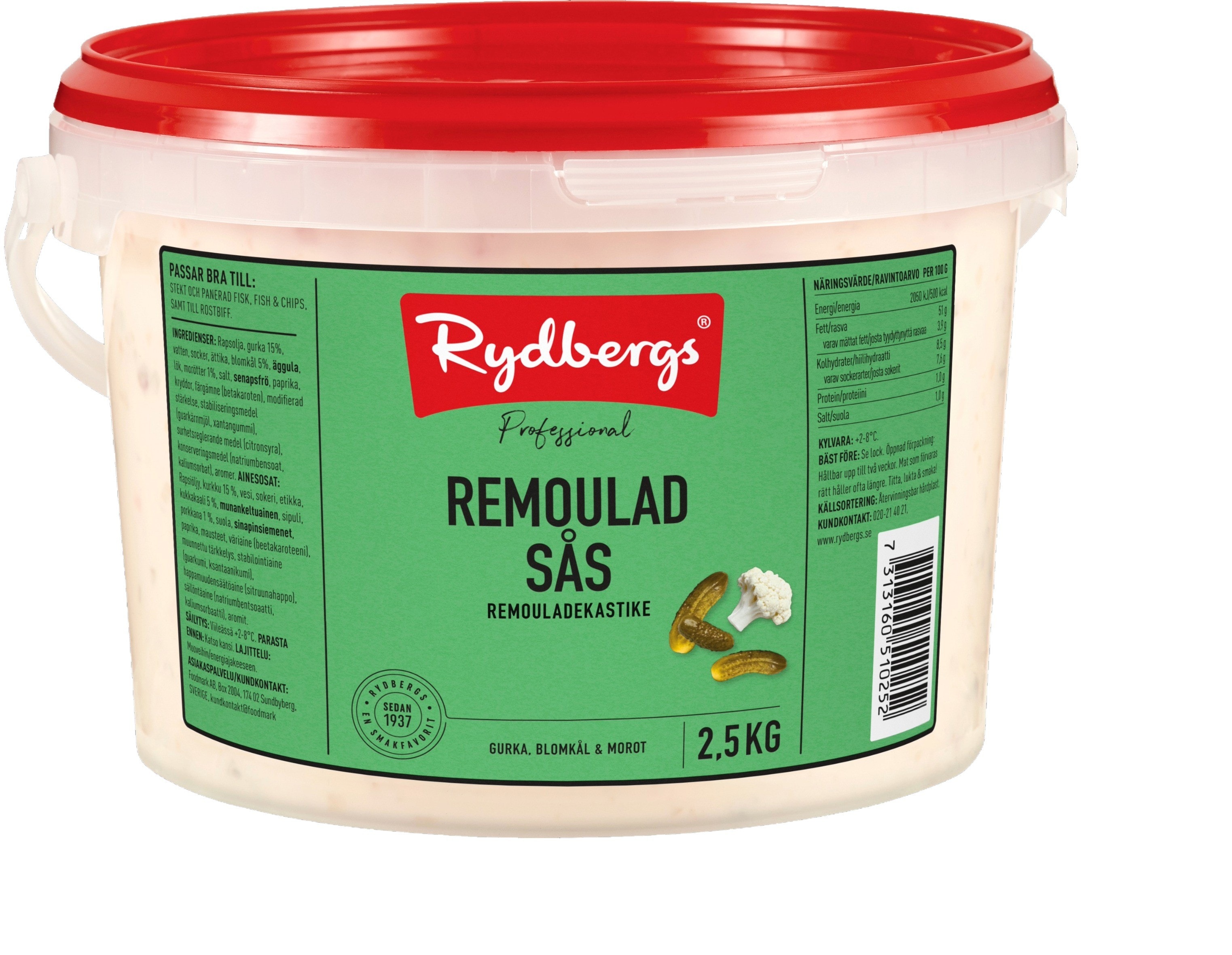 Rydbergs Remouladekastike 1 x 2,5 kg
