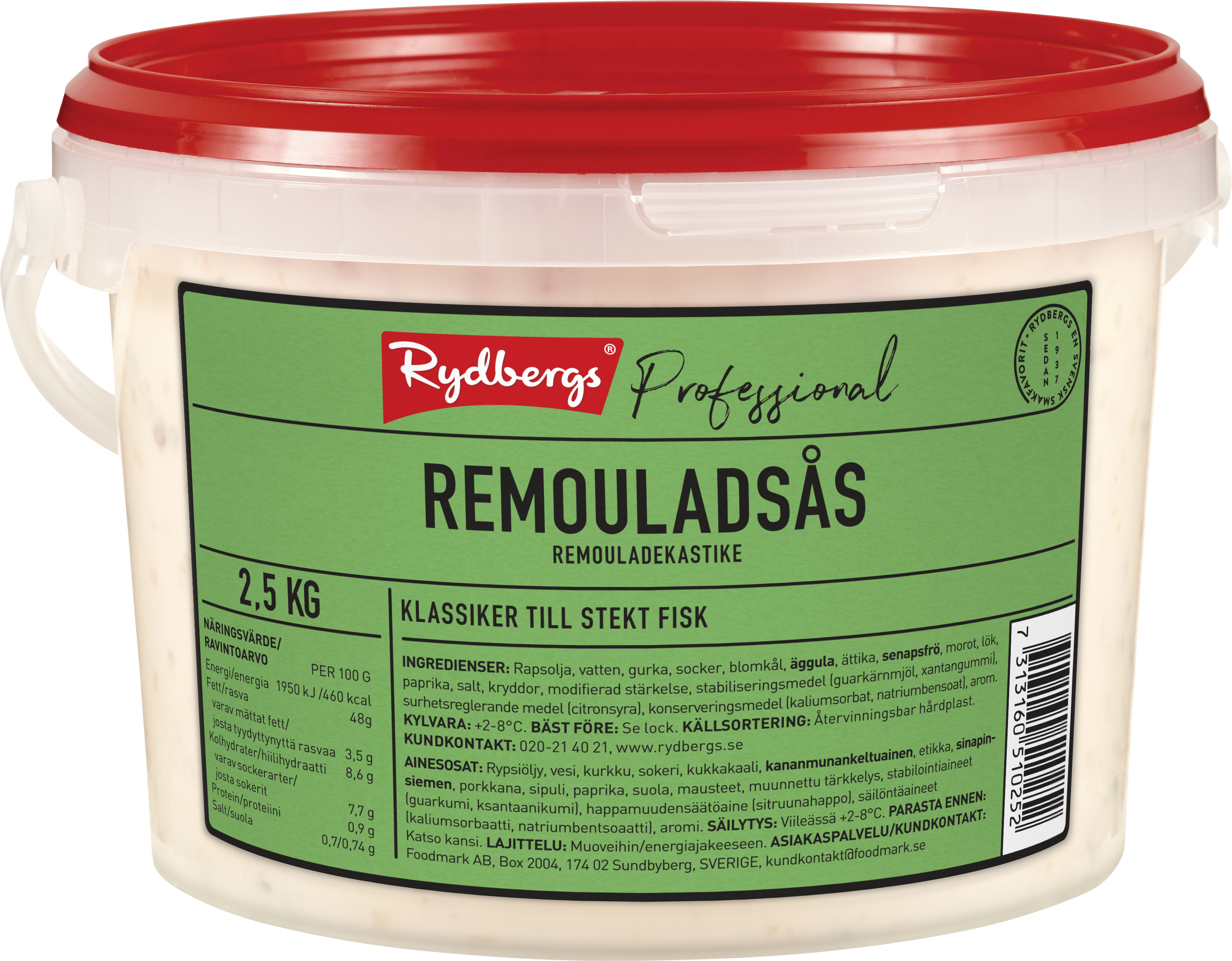 Rydbergs Remouladekastike 2,5 kg
