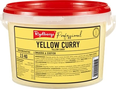 Rydbergs Yellow curry-kastike 2,5 kg - 