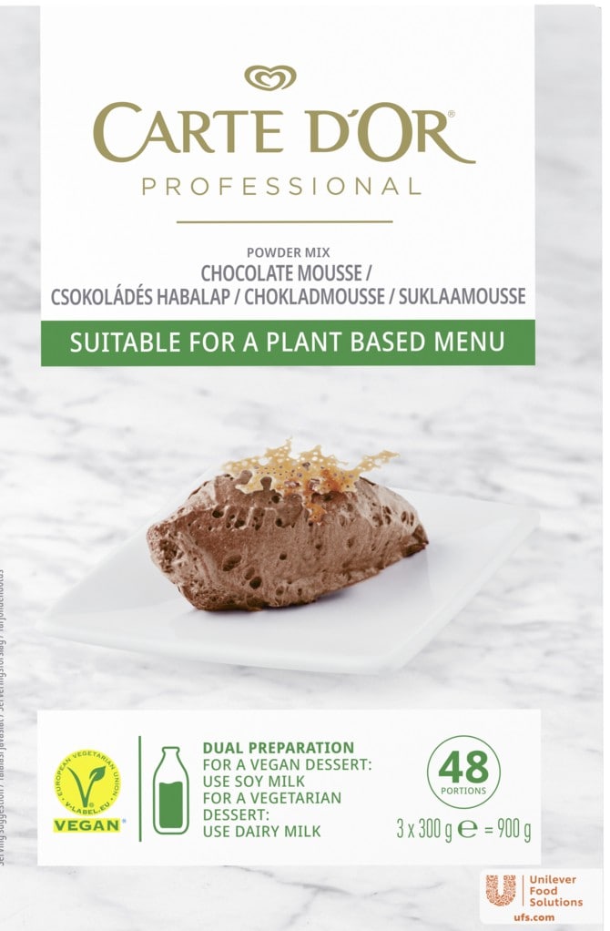 Carte d'Or Professional Vegaaninen Suklaamousse 6 x 900 g - 