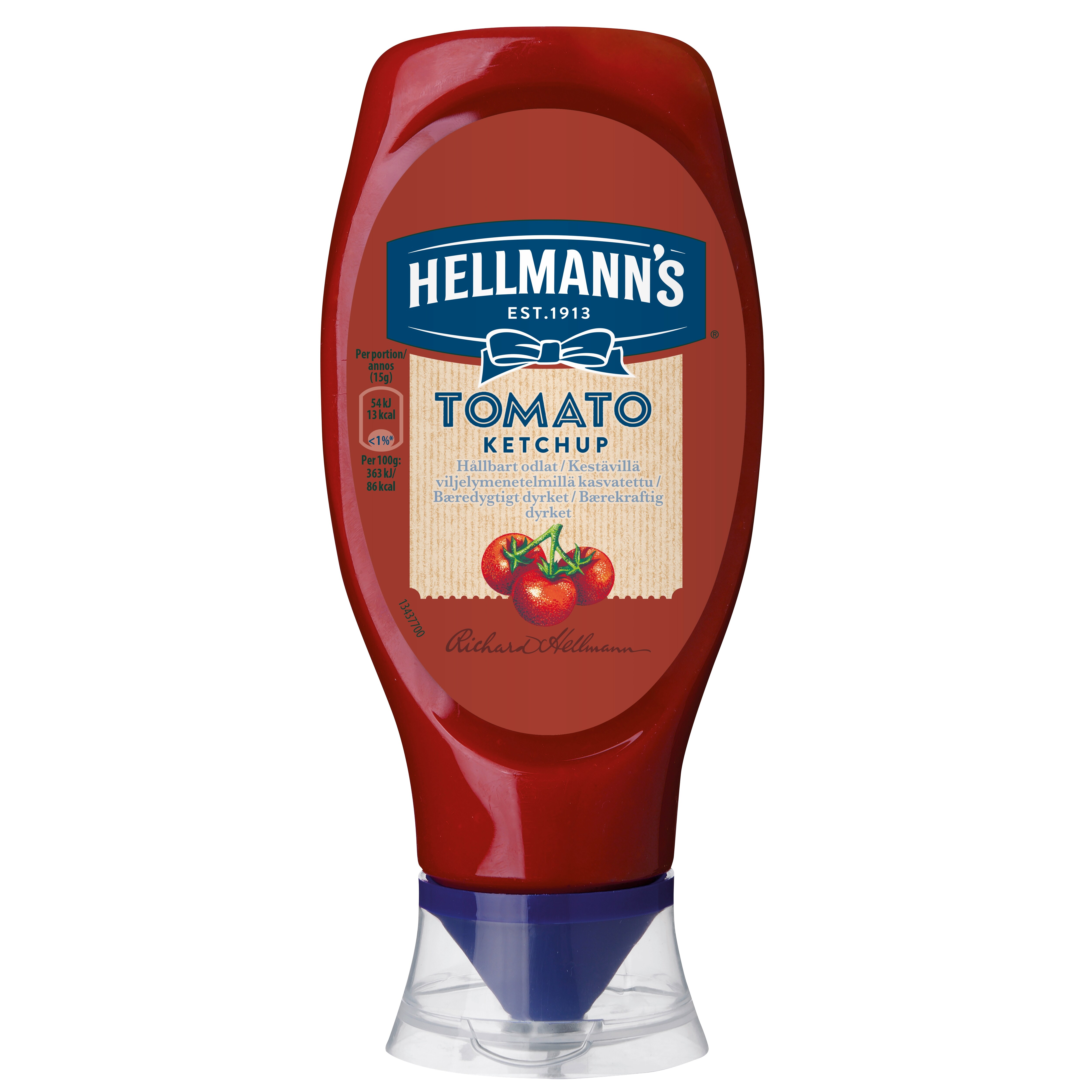 Hellmann's Ketsuppi 430 ml / 12 pulloa