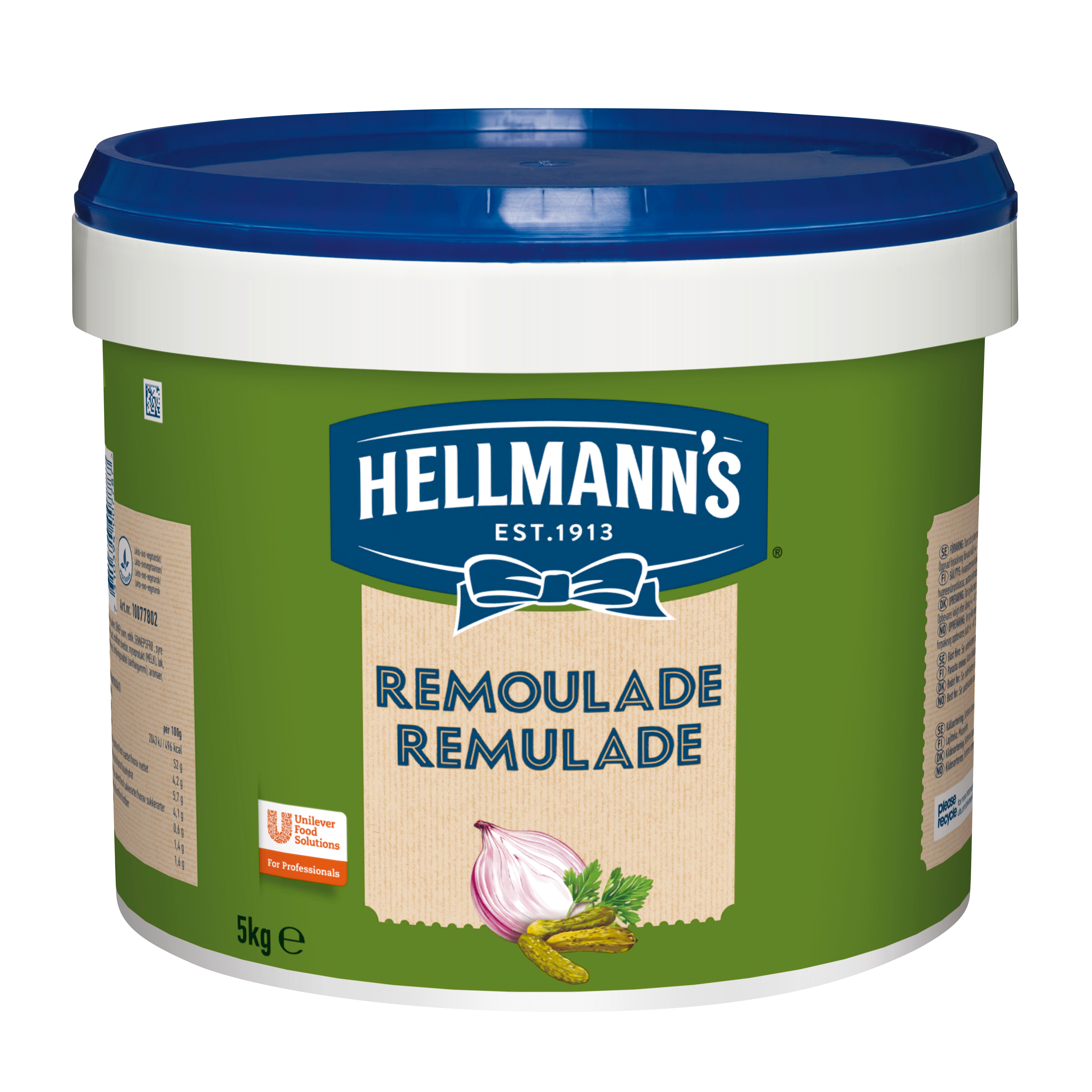 Hellmann's Remouladekastike 5 kg - 