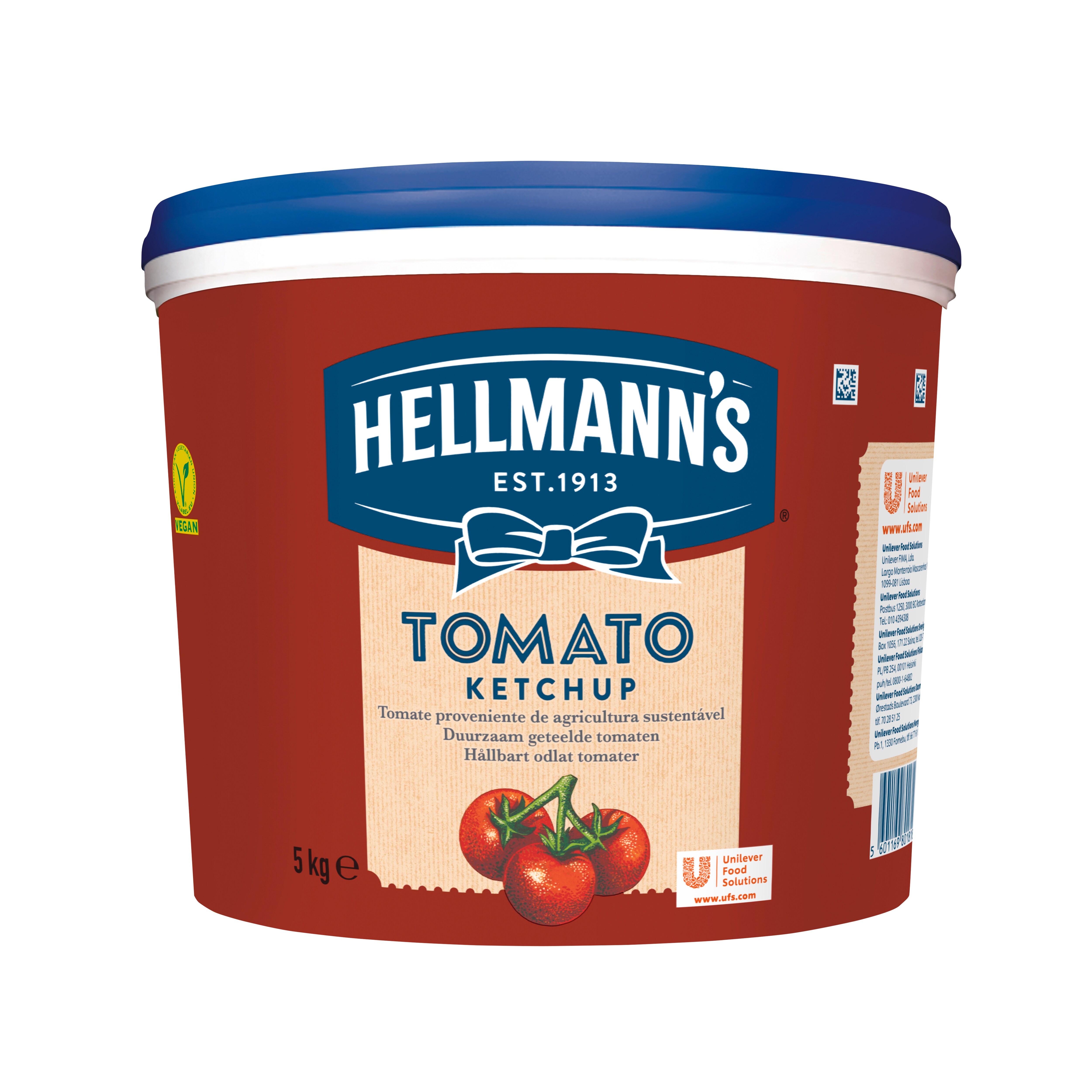 Hellmann s Ketsuppi Reilu Koko