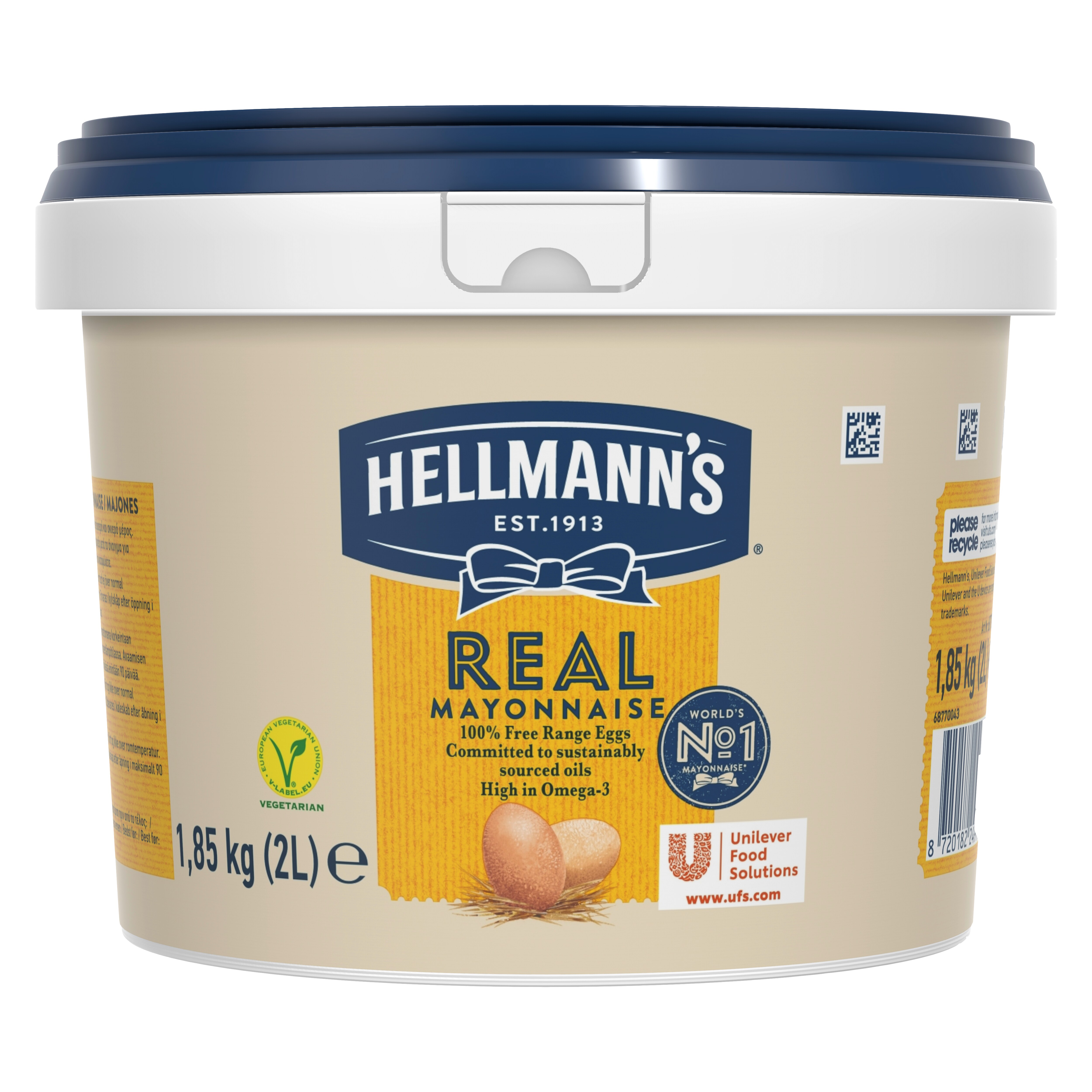Hellmann's Real Majoneesi 2 L / 1,85 kg