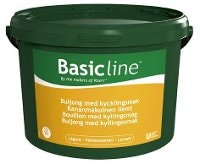 Basic Line Kananmakuinen liemi, vähäsuolainen 5kg/1000L - 