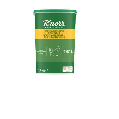Knorr Kasvisliemi vähäsuolainen 1,1 kg