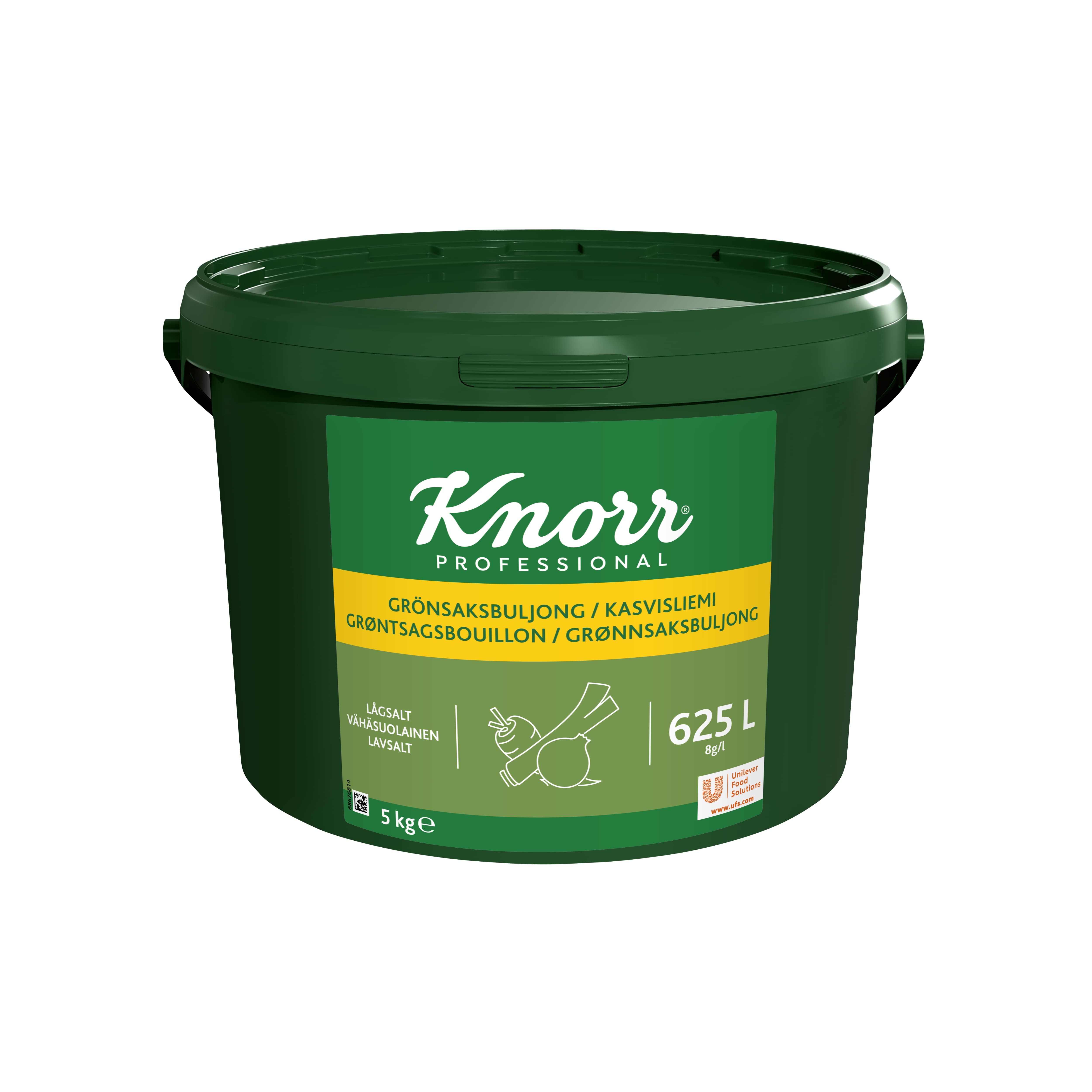 Knorr Kasvisliemi vähäsuolainen 5 kg / 625 L - 