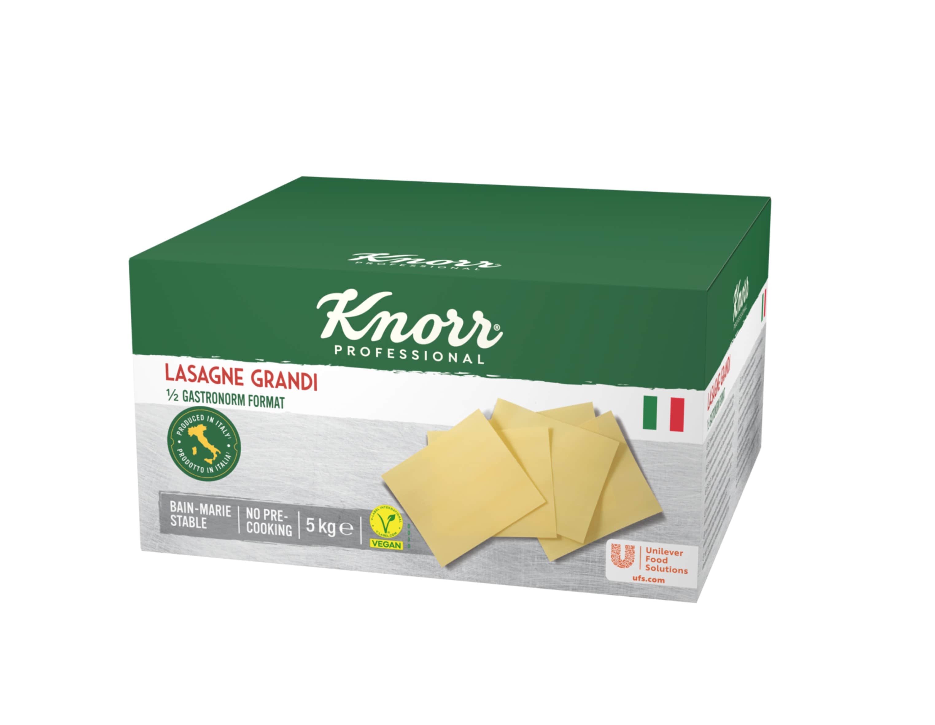 Knorr Lasagnelevyt 1 x 5 kg
