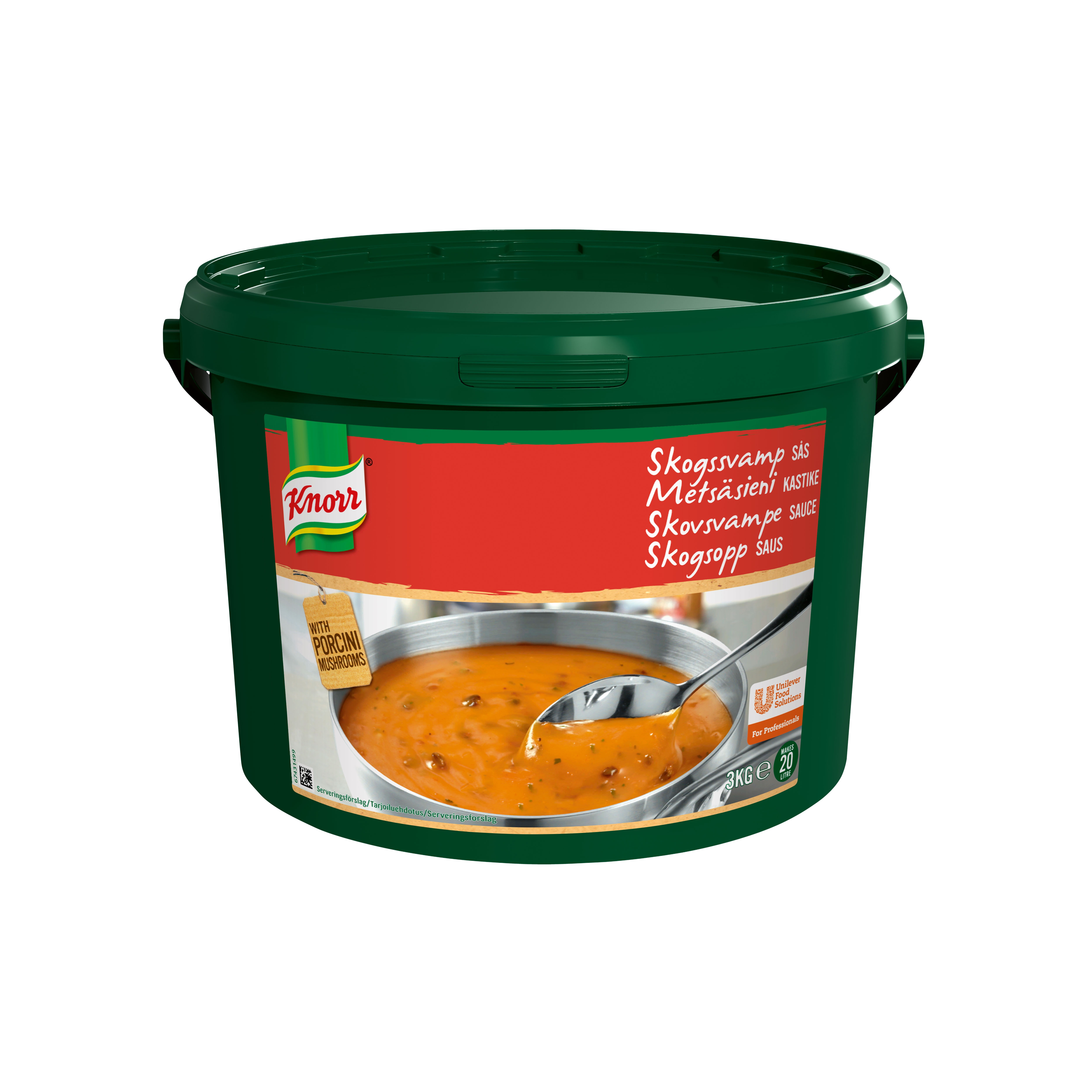 Knorr Metsäsienikastike 3 kg / 20 L - 