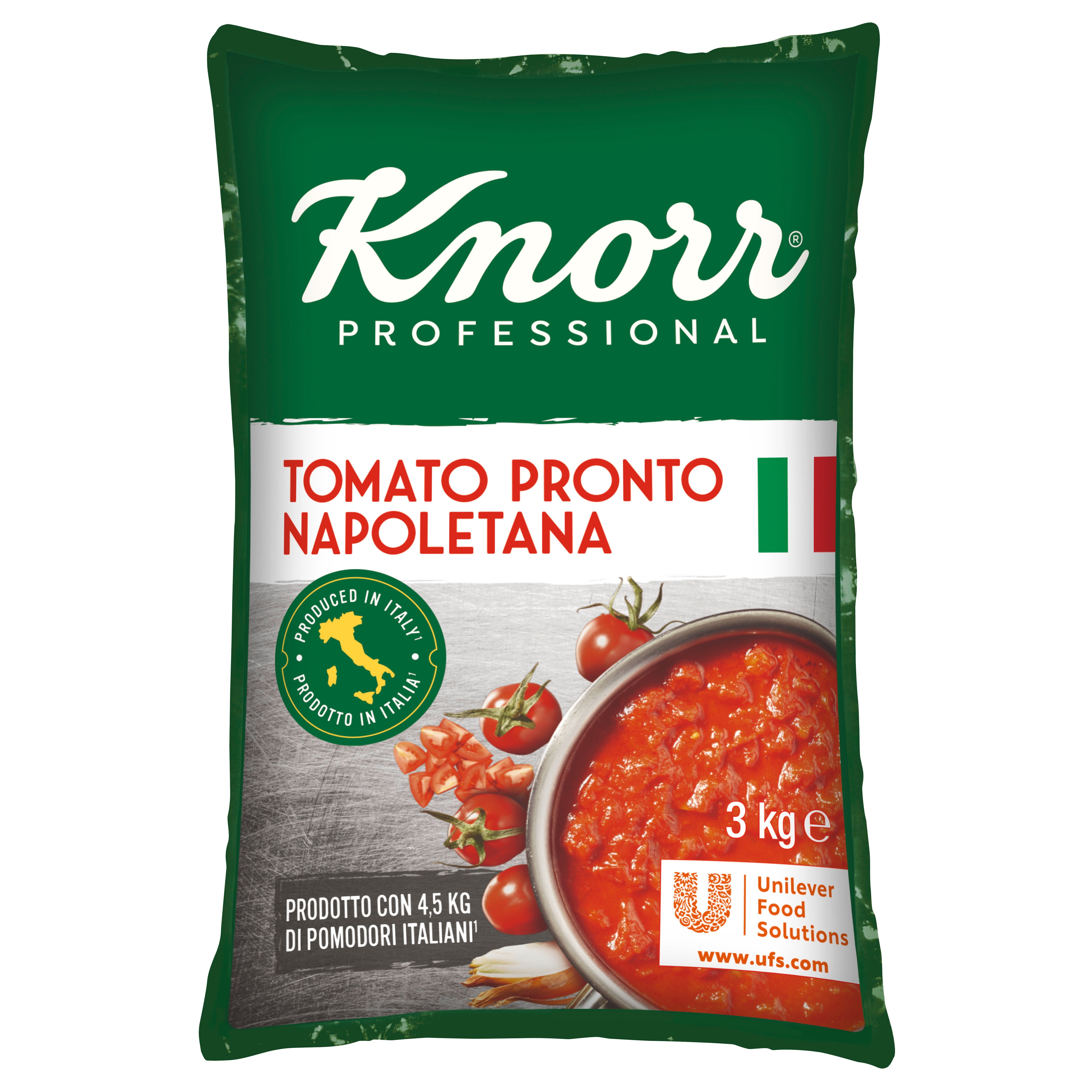 Knorr Pronto, maustettu tomaattisurvos 4 x 3 kg