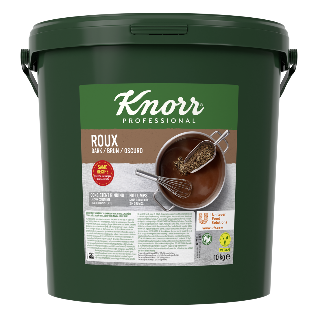 Knorr Roux tumma suuruste 10 kg - 