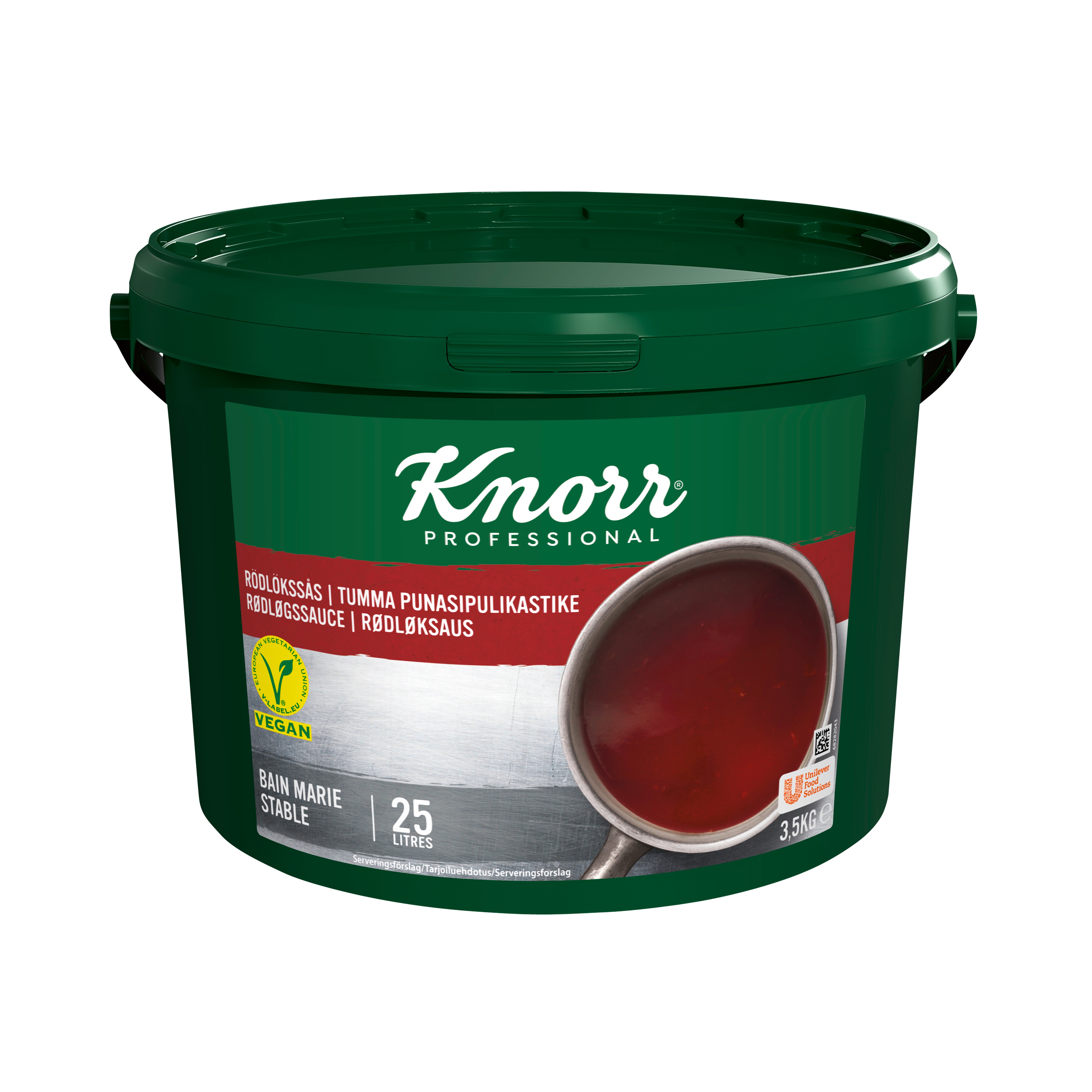 Knorr Tumma Punasipulikastike 3,5 kg / 25 L - 