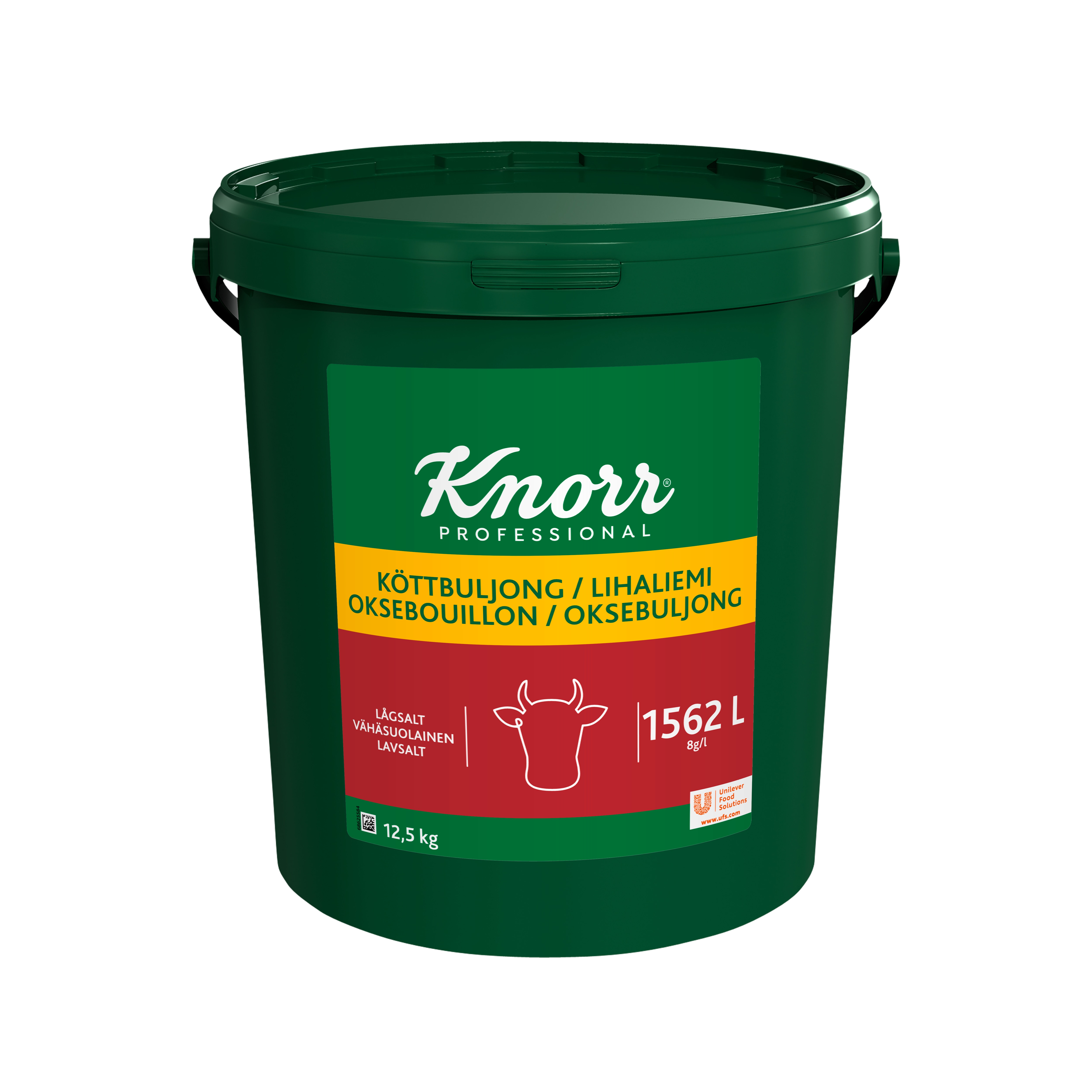 Knorr Lihaliemi vähäsuolainen 12,5 kg / 1562 L - 