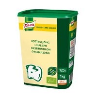 Knorr Luomu Lihaliemi 1kg /125 L - 