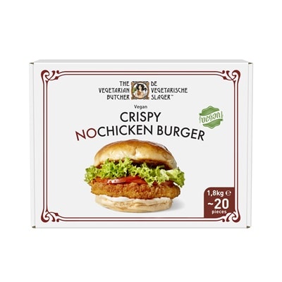 The Vegetarian Butcher Crispy NoChicken Burger 90 g / 1,8 kg