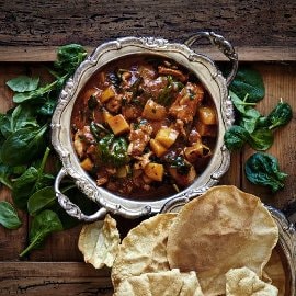 Butter Chicken riisillä