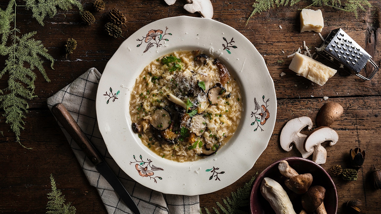 Maille Bistro sienirisotto – - Resepti Maille Bistro sienirisotto – - Resepti
