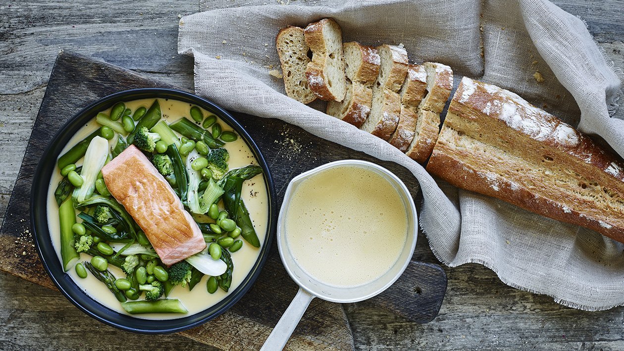 Beurre Blanc, Valkoviini-voikastike kalalle – - Resepti