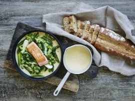 Beurre Blanc, Valkoviini-voikastike kalalle