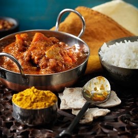 Intialainen vegecurry Intialainen vegecurry