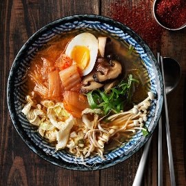 Korealainen ramen, kouluresepti