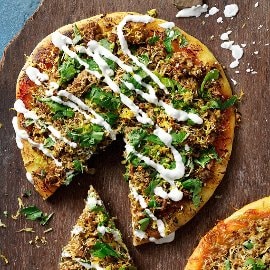 Manakish, pizza lähi-idän tapaan Manakish, pizza lähi-idän tapaan