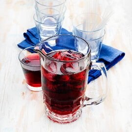 Mustaherukka-rooibosbooli