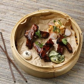 Caramel BBQ ribs Caramel BBQ ribs