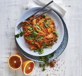 Porkkana-appelsiinisalaatti Porkkana-appelsiinisalaatti