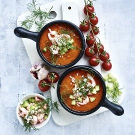 Kylmä tomaattikeitto Kylmä tomaattikeitto