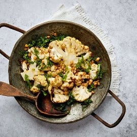 Paahdettu kukkakaali-linssisalaatti, GGG Paahdettu kukkakaali-linssisalaatti, GGG