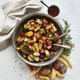Paahdetut timjami-juurekeset Paahdetut timjami-juurekeset