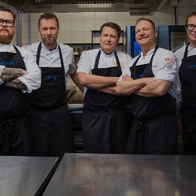 Jutustelua Unilever Food Solutionsin kokkien kanssa 