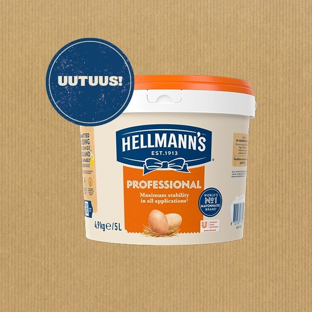 Hellmann’s Professional – pehmeä majoneesi koviin olosuhteisiin  