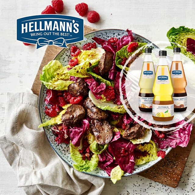 Reseptejä, joissa on Hellmann's vinegrettiä Reseptejä, joissa on Hellmann's vinegrettiä