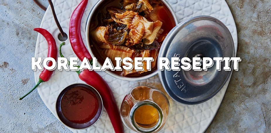 Herkulliset korealaiset reseptit 