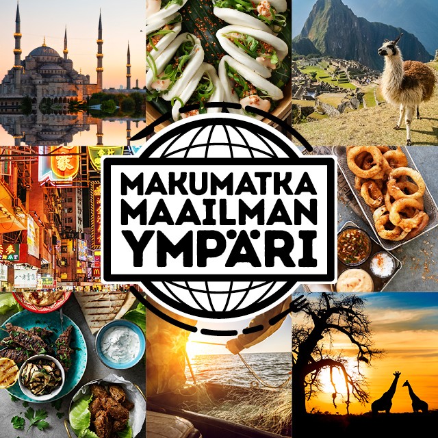 Makumatka maailman eri keittiöissä