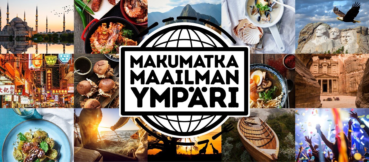 Makumatka maailman eri keittiöissä