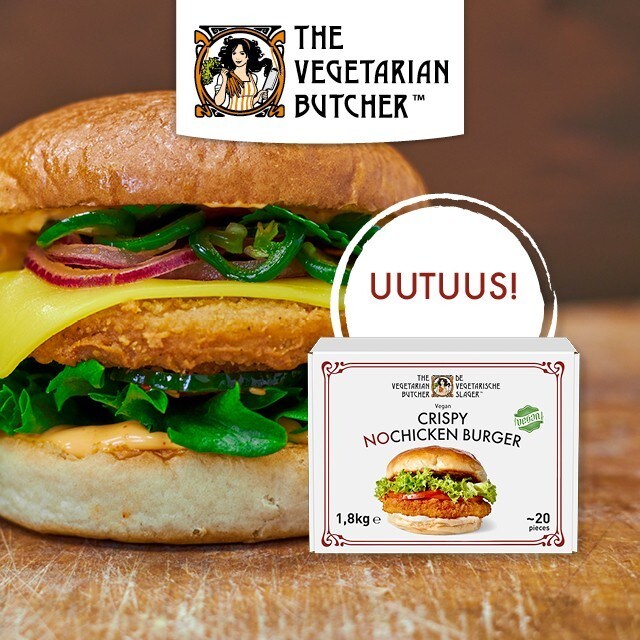 Uutuus! Crispy NoChicken Burger on täällä!