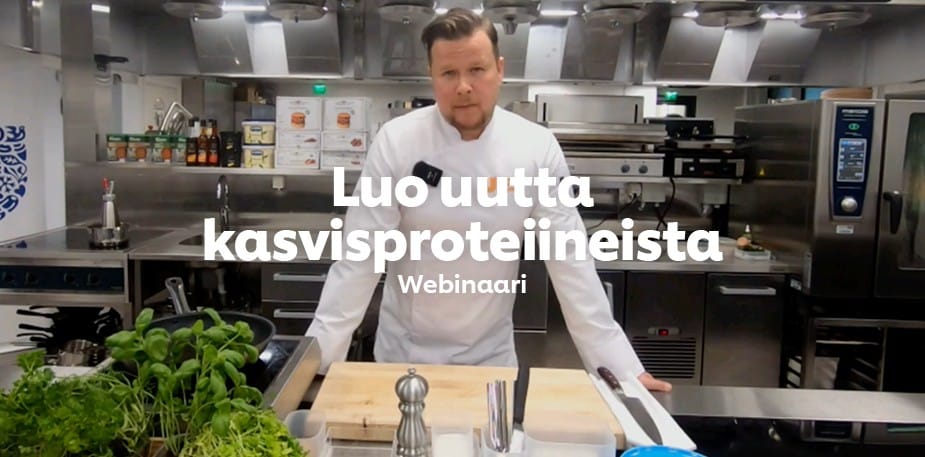 Luo uutta kasvisproteiineista – Webinaari