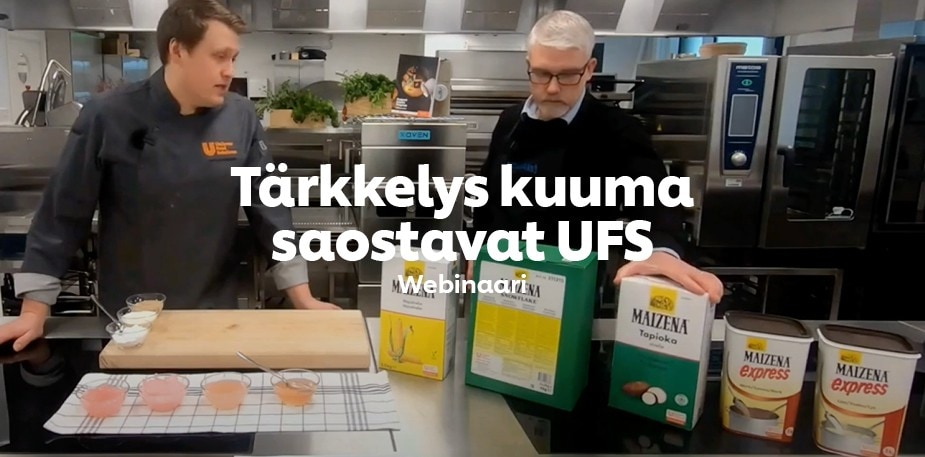 Tärkkelys kuuma saostavat UFS webinaari